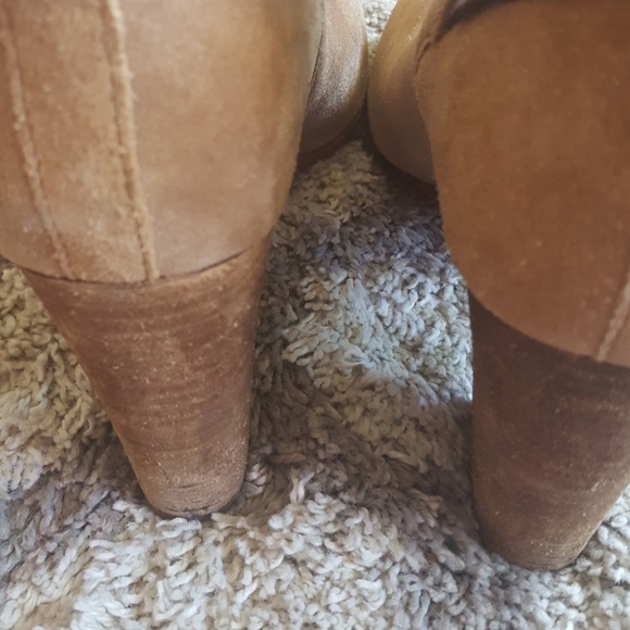 Madewell Aimee Ankle Suede Bootie Size 11 - Picture 5 of 7